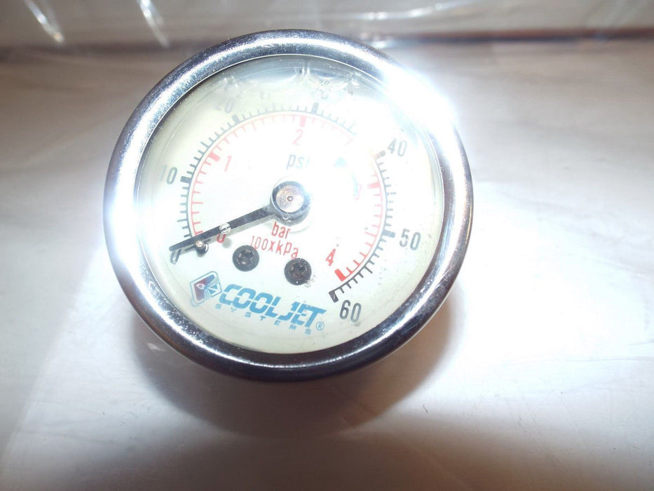 COOL JET SYSTEMS PRESSURE GAUGE 20-400FG-01B-0/60 CJS