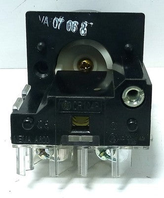 GE CR104PSG94B91 3-Position Spring Return Left/Right Selector Switch