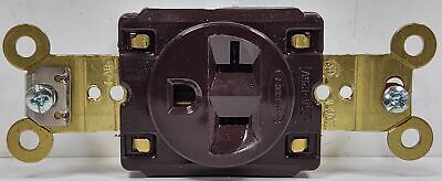 Hubbell HBL5631 2 Pole 3 Wire 20 A 125 V Single Receptacle