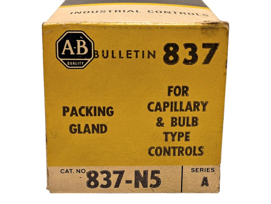 Allen-Bradley 837-N5 Packing Gland for Capillary and Bulb Type Controls