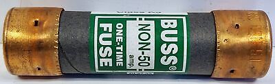 Bussmann NON-50 250 V 50 A Class K5 One Time Fuse