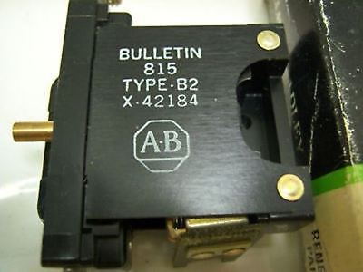 Allen-Bradley X-42184 Rt Hand Thermal Overload Relay for Magnetic Starter 815-B2