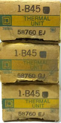 Square D B45 600 V Thermal Unit for Overload Protection Relay