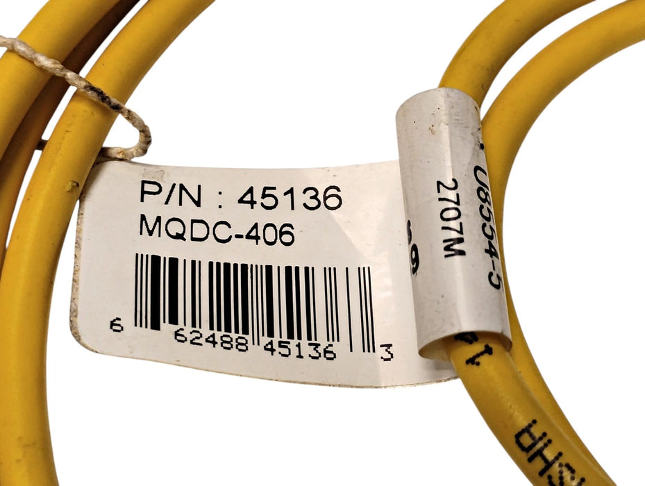 Banner Engineering MQDC-406 45136 PLC Cable