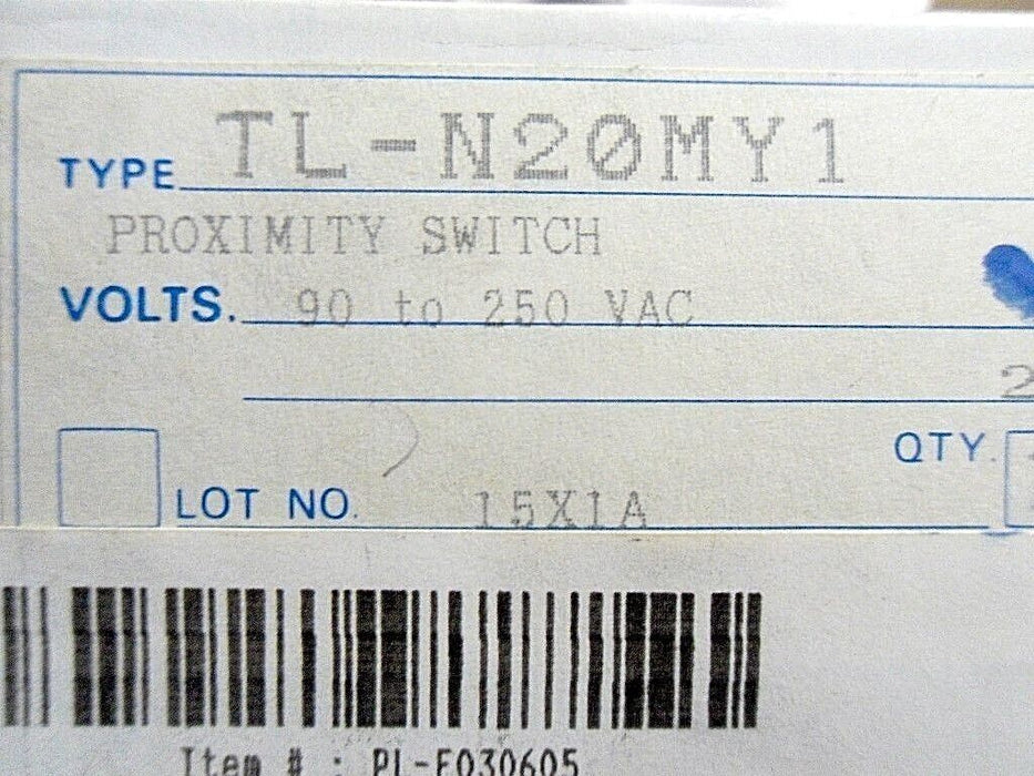 Omron TL-N20MY1 Proximity Switch