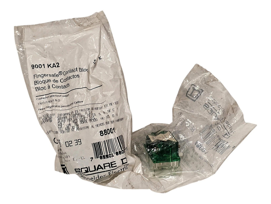 Square D 9001-KA2 Ser K 600 V 10 A Contact Block for 30 mm Pilot Device