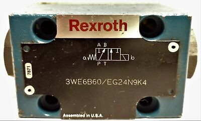 Rexroth 3WE6B60 / EG24N9K4 Manifold