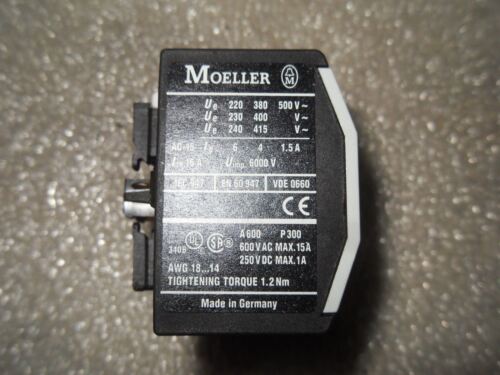 Moeller 04 DIL Auxiliary Contact