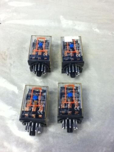 LOT OF 4 OMRON MK3P5-S RELAYS