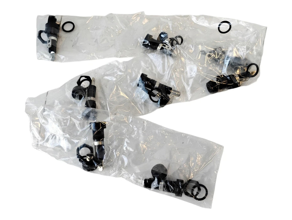 Bussman HKP-HH 250 V AC 15 A 1/4‚Äù x 1 1/4‚Äù Panel Mount Fuse Holders - Lot of 8