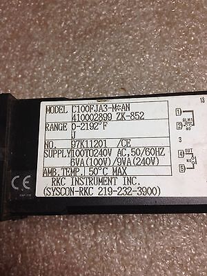 RKC REXC100 Temperature Control