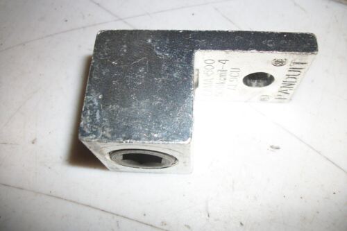 4 Panduit LAMA500-38-6Y ALUMINUM MEC Single Barrel Lug