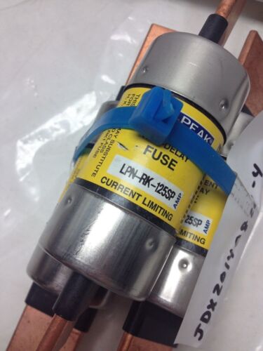 3 Bussmann LPN-RK-125SP FUSES
