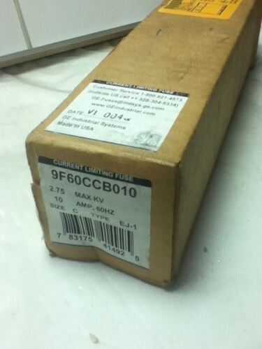 GE 9F60CCB010 Fuse 10E A 2400V 25/60Hz