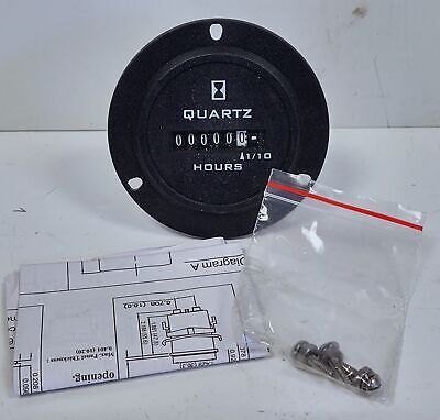 Grainger 3AE11 QUARTZ Hour Meter
