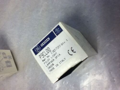 LOT OF 3 GE P9CL00 PILOT LIGHTS