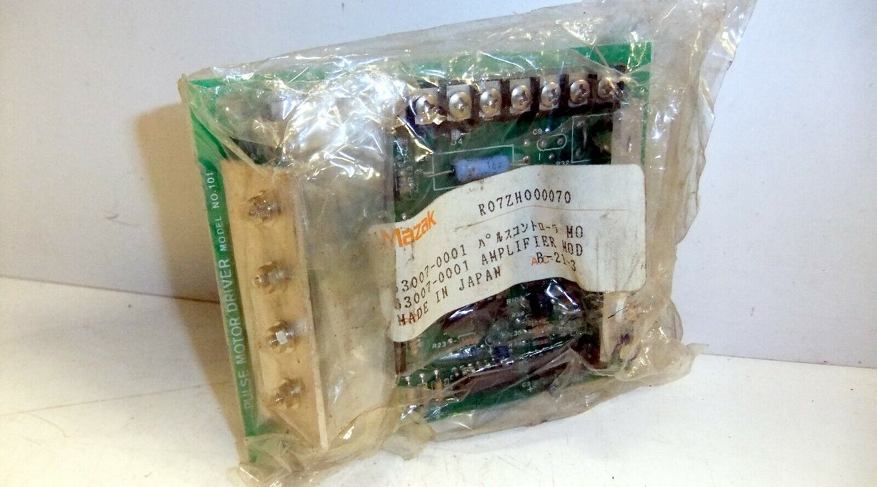 Mazak Pulse Motor Driver Board R07ZH000070 63007-0001 Model 101