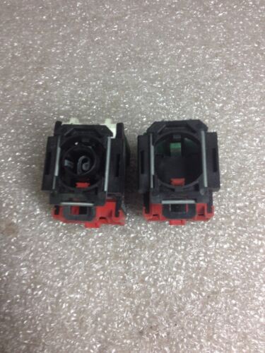 2 Telemecanique DFSN11 Contact Block W/ Light Modules