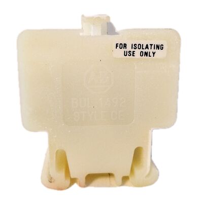 Allen-Bradley 1492-CE9 600 V AC/DC 10 A 10-22 AWG Terminal Block w/ Wire Clamp