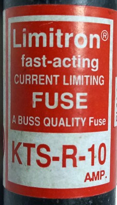 Bussmann KTS-R-10 600 v AC 10 A Class RK1 Current-Limiting Fast-Acting Fuse