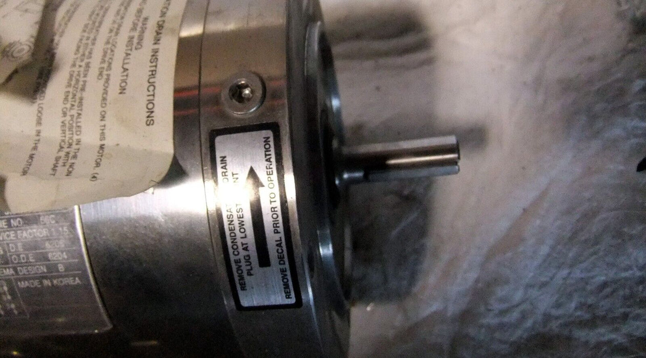 Sterling Motor 1HP 3PH SBO014PCA