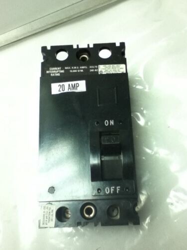 Square D FAL22020 Circuit Breaker 20A 240V