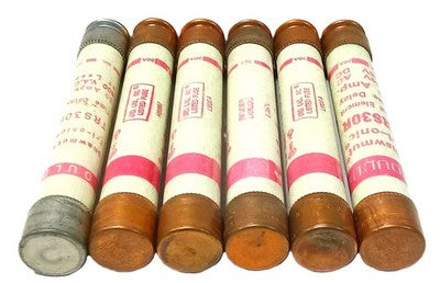 Gould Shawmut TRS-30R 600/300 V AC/DC 30 A Current-Limiting Time-Delay Fuses