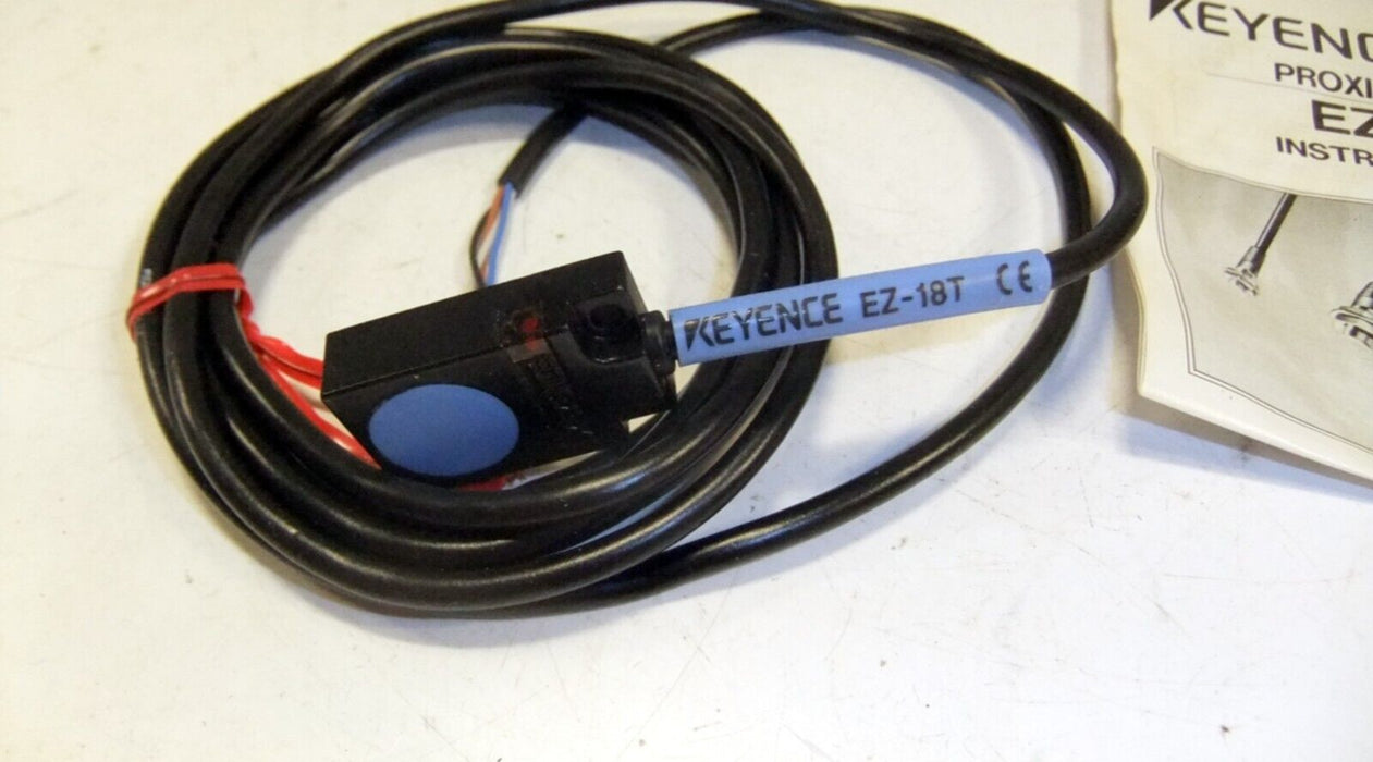 Keyence Proximity Switch Ferrous Sensing LED EZ-18T