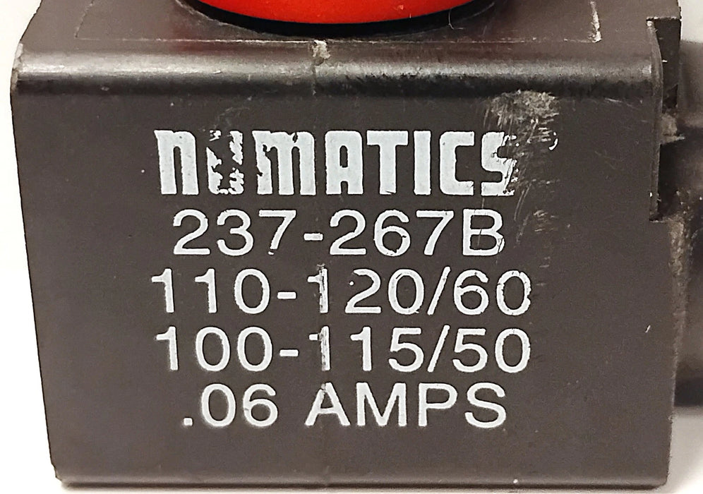 Numatics 237-267B 100-120 V AC Coil for Solenoid Valve