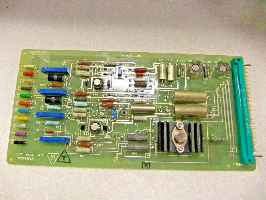 GE Low Value Gate Card 117D6635G2 115D2268P2