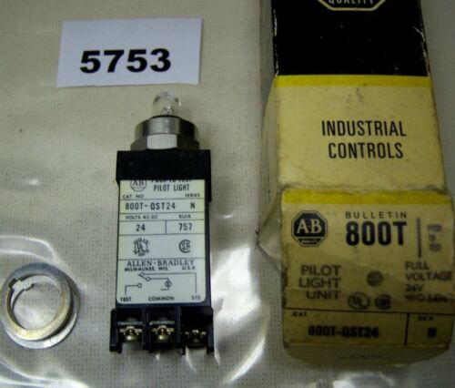 Allen-Bradley Pilot Light 800T-Qst24 24 V Dc