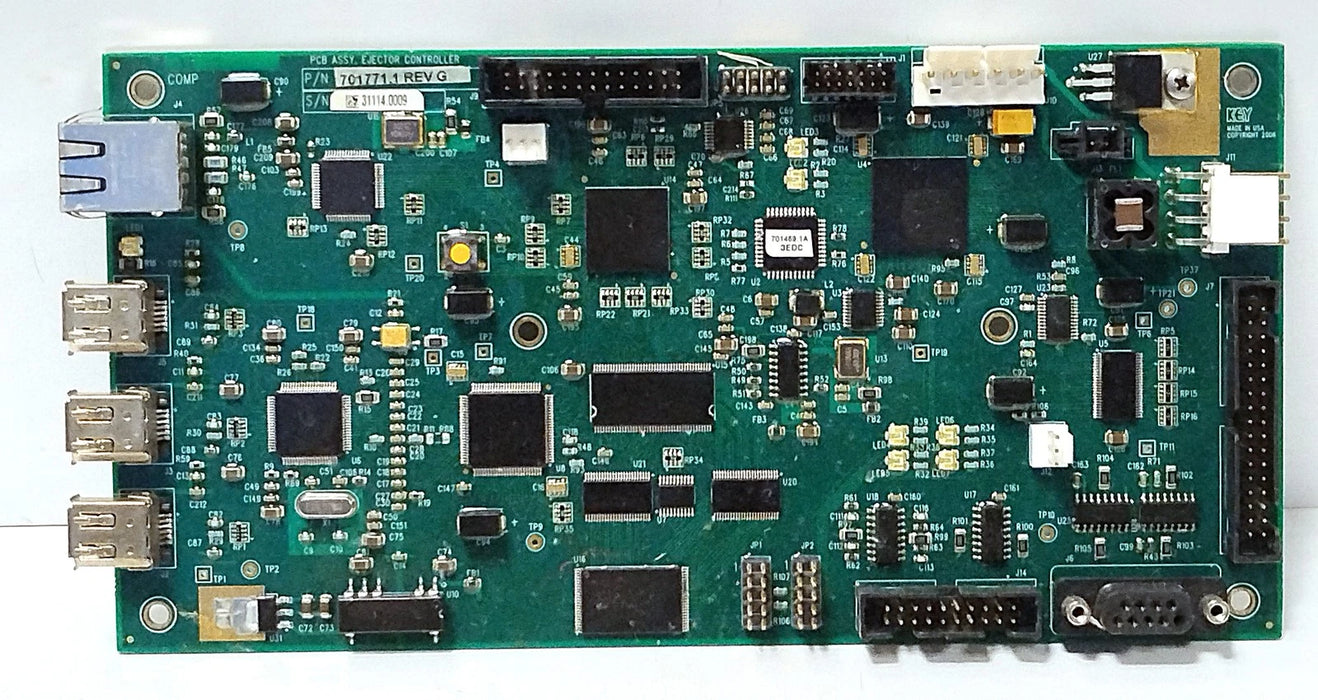 KEY Technology 701771.1 REV G Ejector Printed Circuit Board