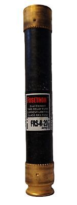 Bussmann FRS-R-20 600 V AC / 300 V DC 20 A Fusetron Time Delay Fuse - Lot of 4