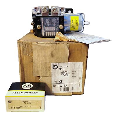 Allen-Bradley 810-A11A 600 V 48 A Magnetic Adjustable Overload Relay