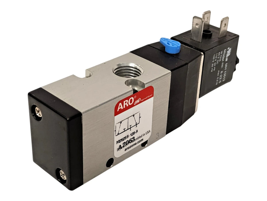 Aro M252SS-120-A 45-115 psi Solenoid Valve w/ 1/4 in NPT Ports and 120 V AC Coil