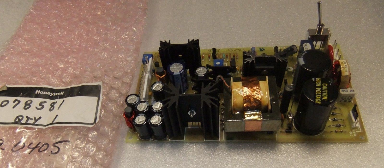 Honeywell Power Supply Board w/Switch ULC95