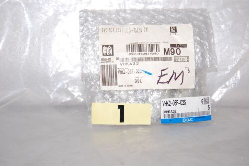 SMC FINGER VALVE VHK2-08F-02S 1 LOT OF 5