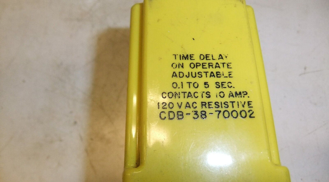 Potter & Brumfield Time Delay Relay CDB-38-70002