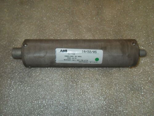 ABB 4989C13A01 25A 2500V CLC Fuse