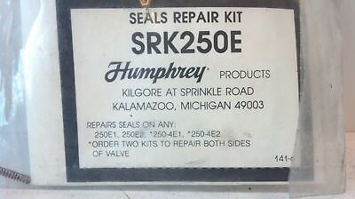 Humphrey SRK250E Seals Repair Kit for 250E1 250E2 250-4E1 250-4E2 Solenoid Valve