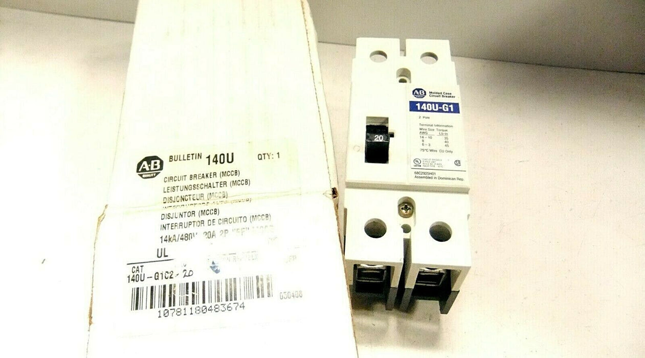 Allen-Bradley Circuit Breaker 140U-G1C20