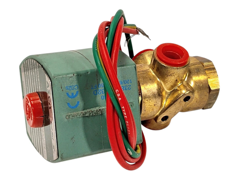 ASCO 8320G184 150 psi Solenoid Valve w/ 110/120 AC Coil
