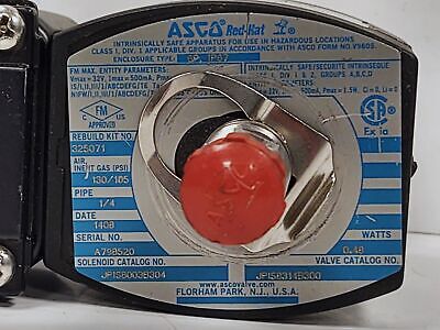 ASCO JPIS8003B304 JPIS8314B300 Intrinsically Safe 24VDC Solenoid Valve