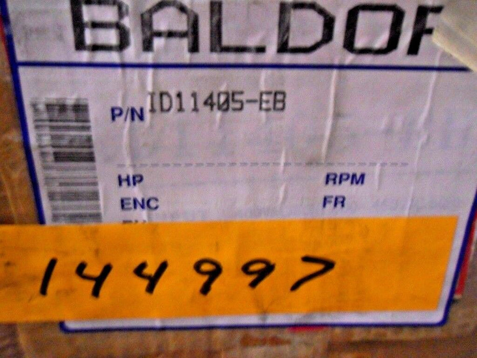 Baldor 1D11405-EB Ac Motor 5 Hp Adjustable Speed Drive