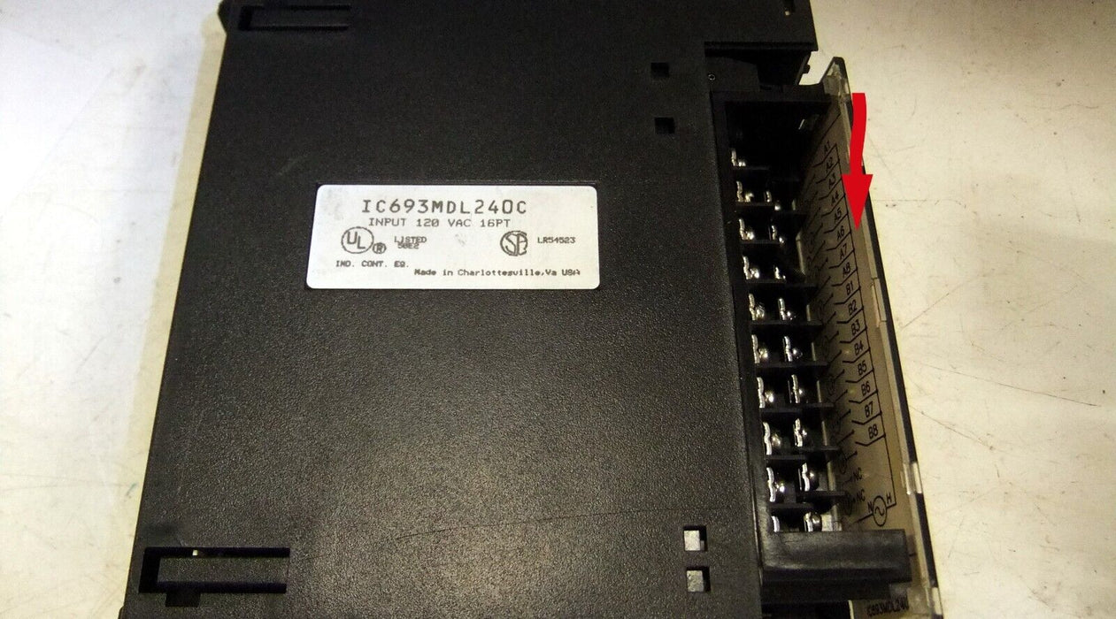 Fanuc Input Module IC693MDL240C 120 VAC 16PT