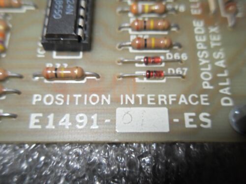 Polyspede E1491-01-ES Position Interface Board