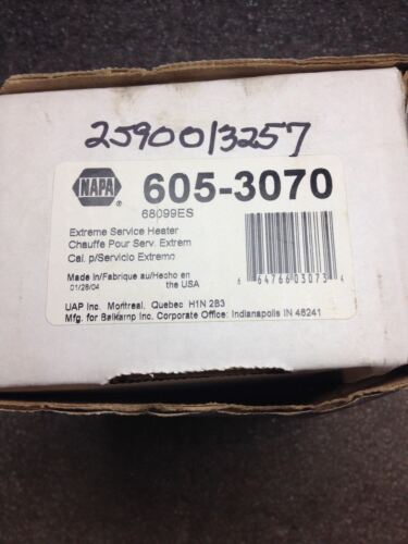 NAPA 605-3070 SERVICE HEATER