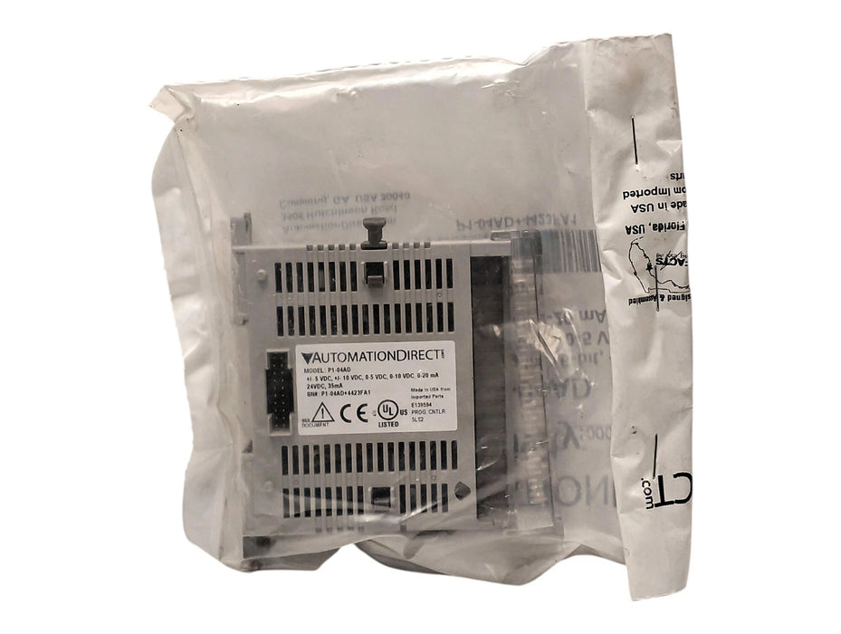 AutomationDirect P1-04AD 0-10 V DC Analog PLC Input Module