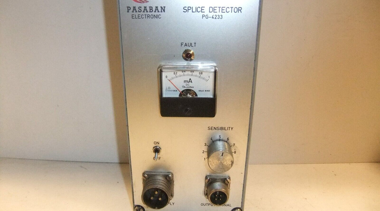 Pasaban Electronic PG-4233 Splice Detector