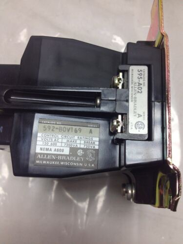 Allen-Bradley 592-B0V169 SERIES B OVERLOAD RELAY